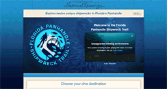 Desktop Screenshot of floridapanhandledivetrail.com